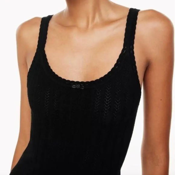 Aritzia Wilfred⎜EREMIA TOP⎜BLACK - Picture 2 of 14